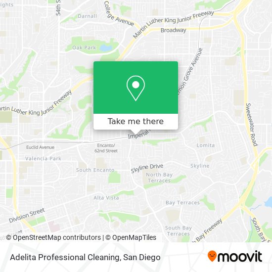 Mapa de Adelita Professional Cleaning