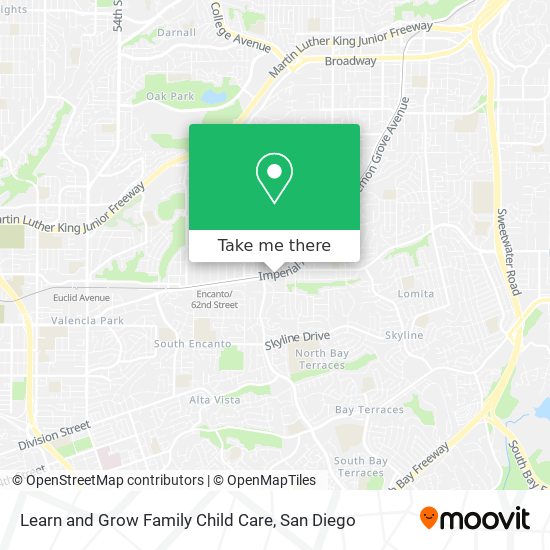 Mapa de Learn and Grow Family Child Care