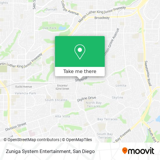 Zuniga System Entertainment map