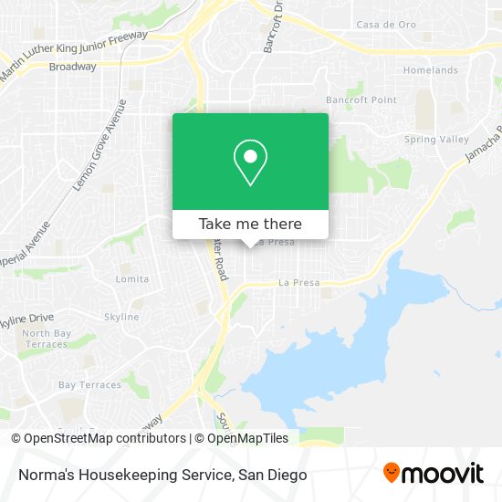 Mapa de Norma's Housekeeping Service