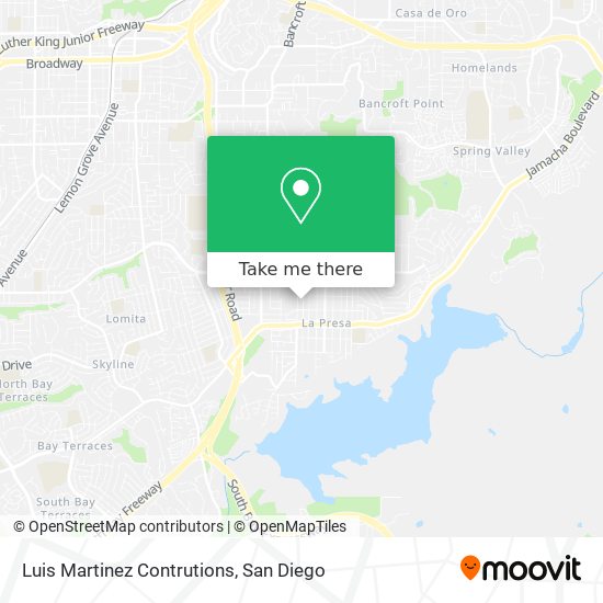 Luis Martinez Contrutions map