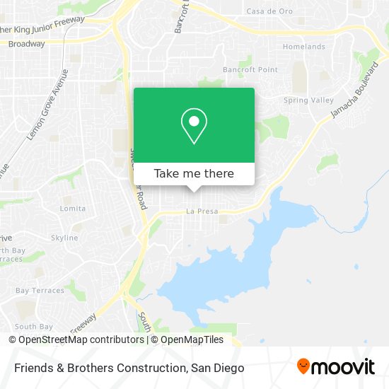 Mapa de Friends & Brothers Construction