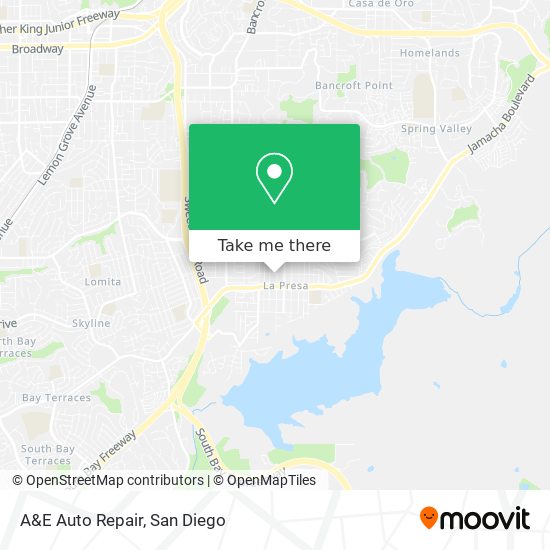 A&E Auto Repair map