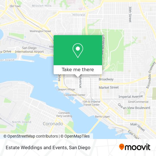 Estate Weddings and Events map