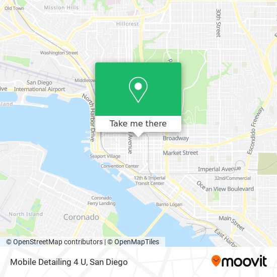 Mobile Detailing 4 U map