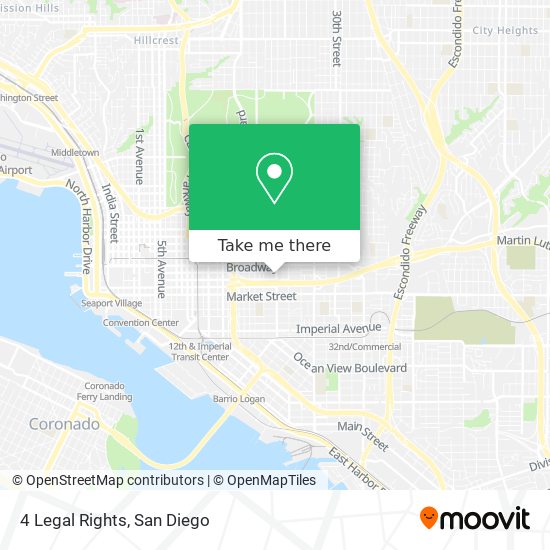 4 Legal Rights map