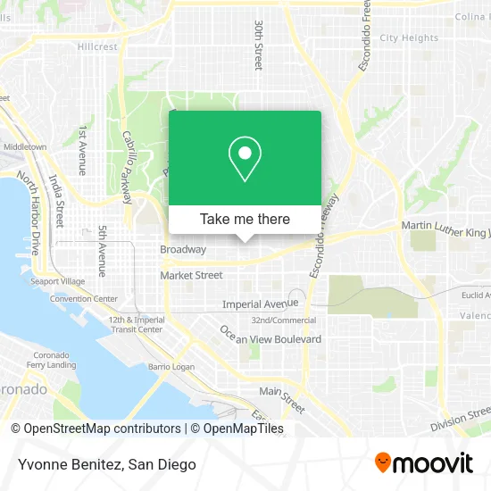 Yvonne Benitez map