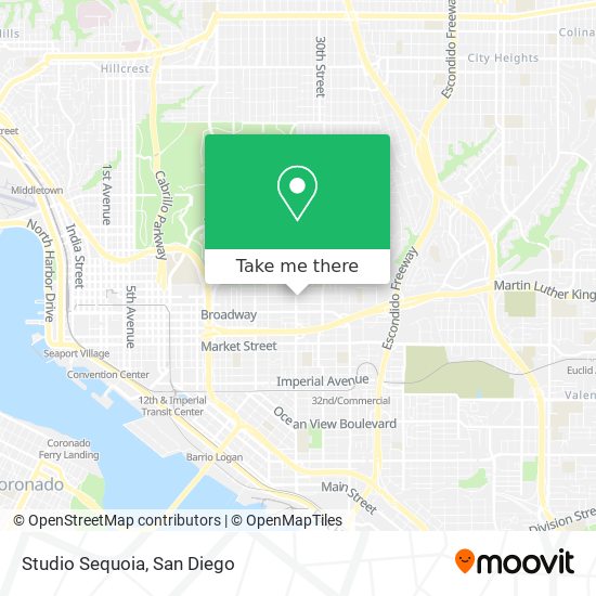 Mapa de Studio Sequoia