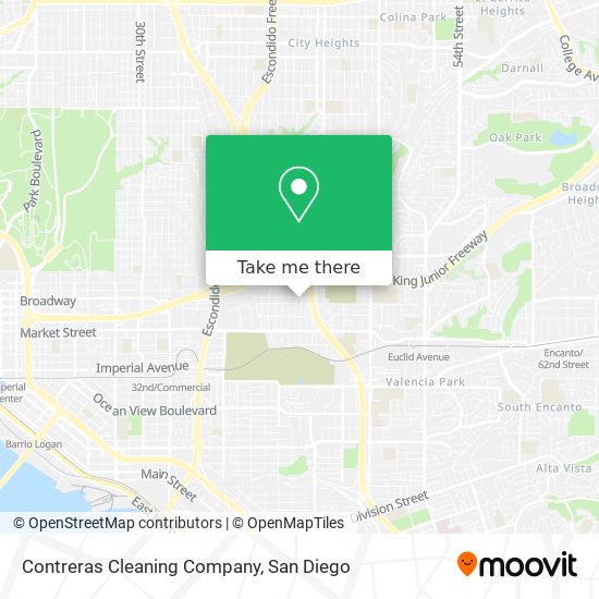 Contreras Cleaning Company map