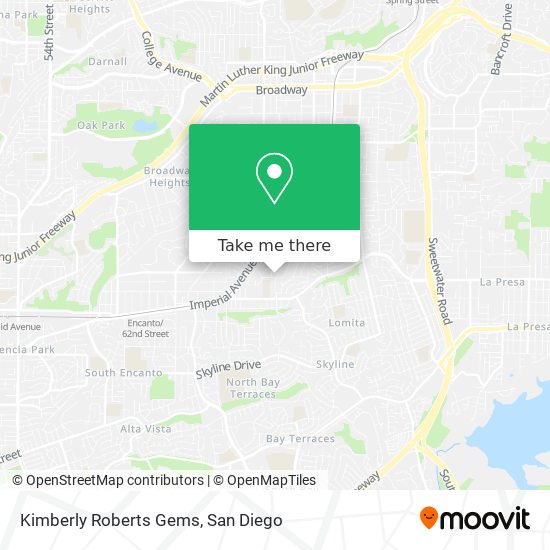 Mapa de Kimberly Roberts Gems