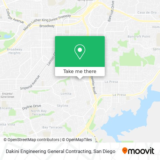 Dakini Engineering General Contracting map