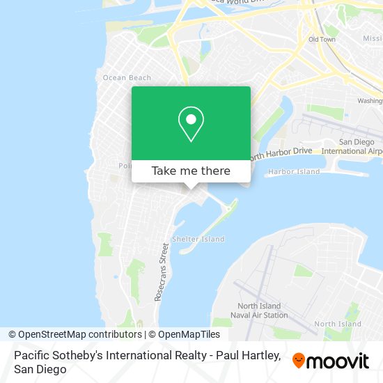 Mapa de Pacific Sotheby's International Realty - Paul Hartley