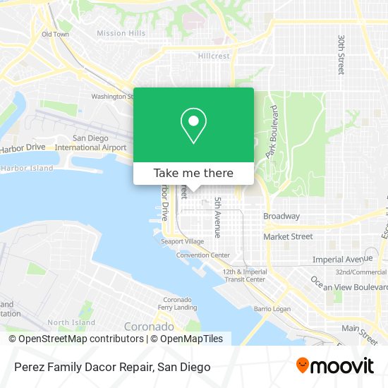 Perez Family Dacor Repair map