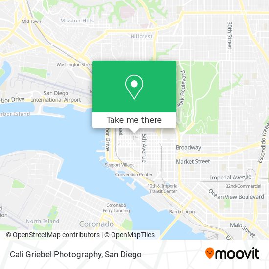 Cali Griebel Photography map