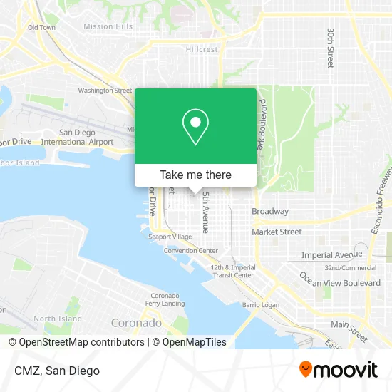 CMZ map