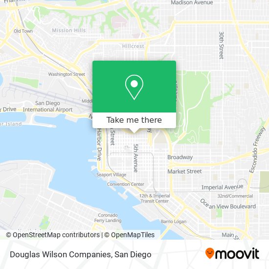 Douglas Wilson Companies map