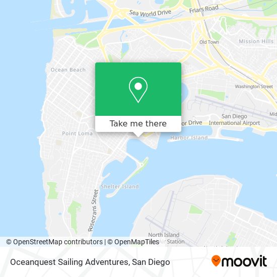 Mapa de Oceanquest Sailing Adventures