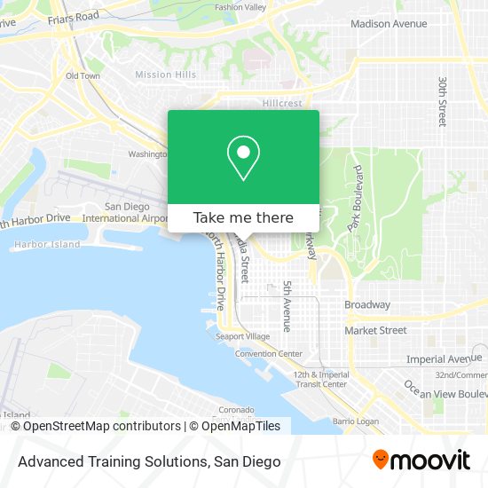 Advanced Training Solutions map