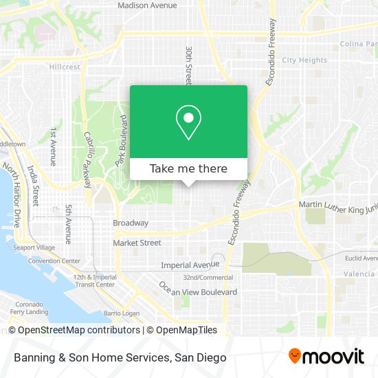 Mapa de Banning & Son Home Services