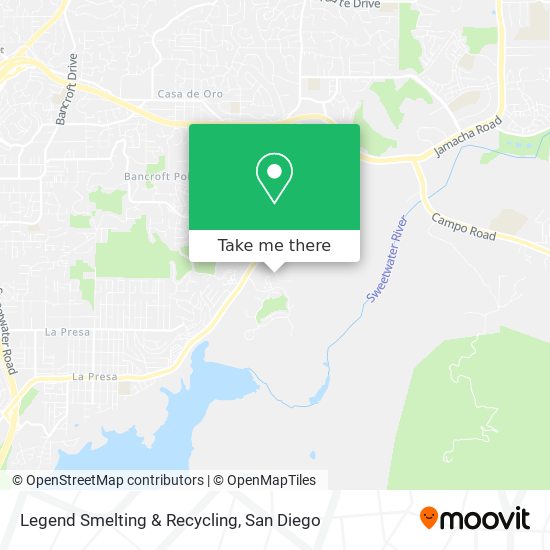 Mapa de Legend Smelting & Recycling