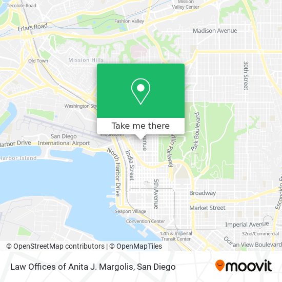 Mapa de Law Offices of Anita J. Margolis