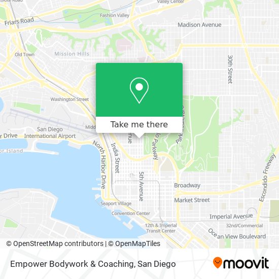 Empower Bodywork & Coaching map