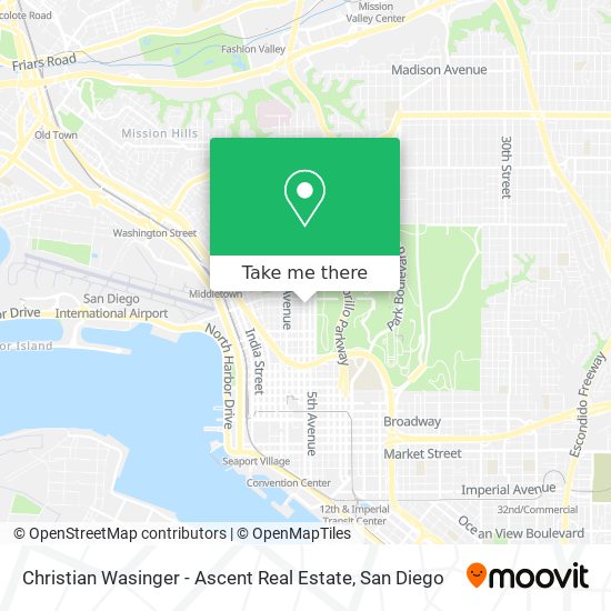 Mapa de Christian Wasinger - Ascent Real Estate