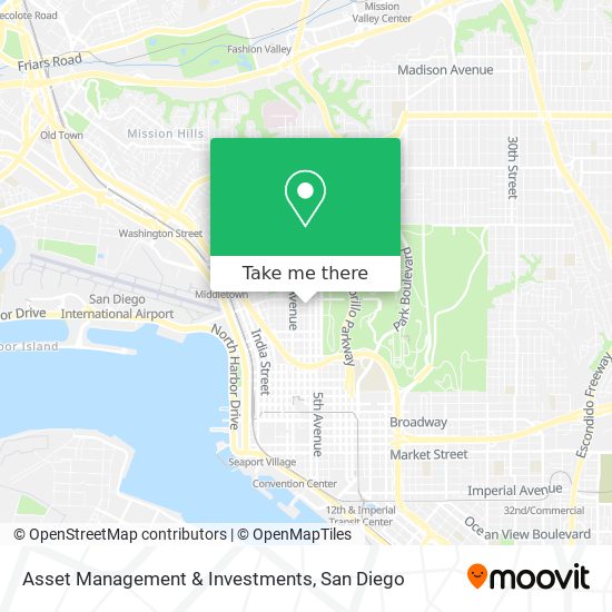 Mapa de Asset Management & Investments