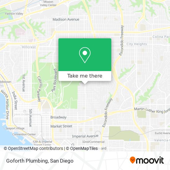 Mapa de Goforth Plumbing