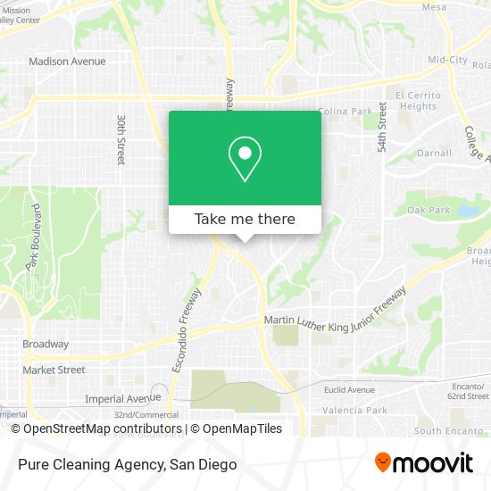 Mapa de Pure Cleaning Agency