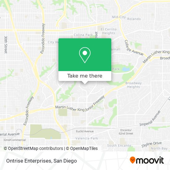 Ontrise Enterprises map