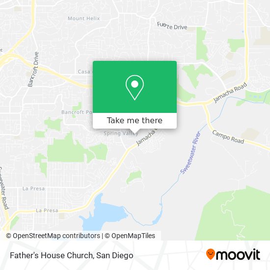 Father's House Church map