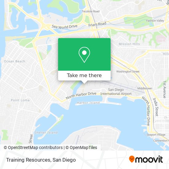 Training Resources map