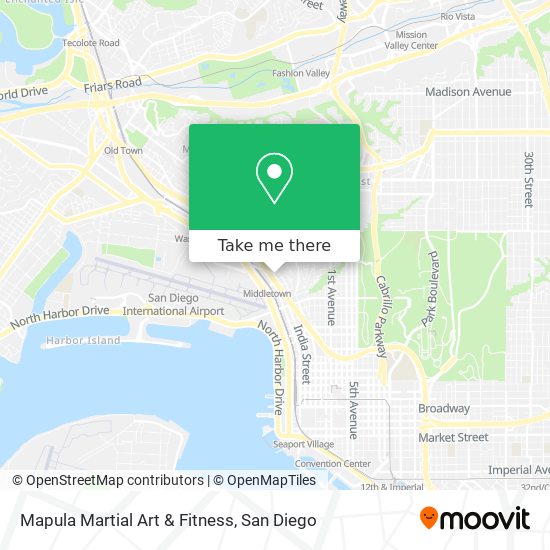 Mapula Martial Art & Fitness map