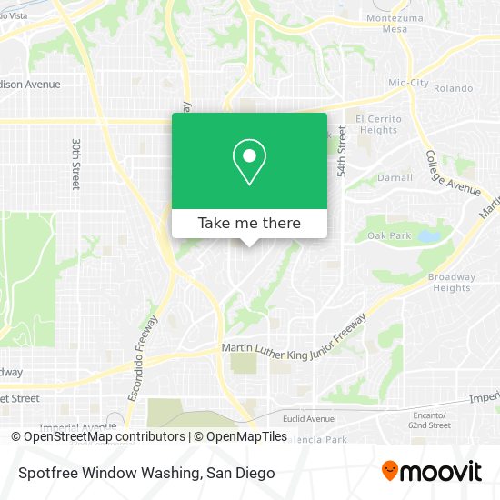 Spotfree Window Washing map