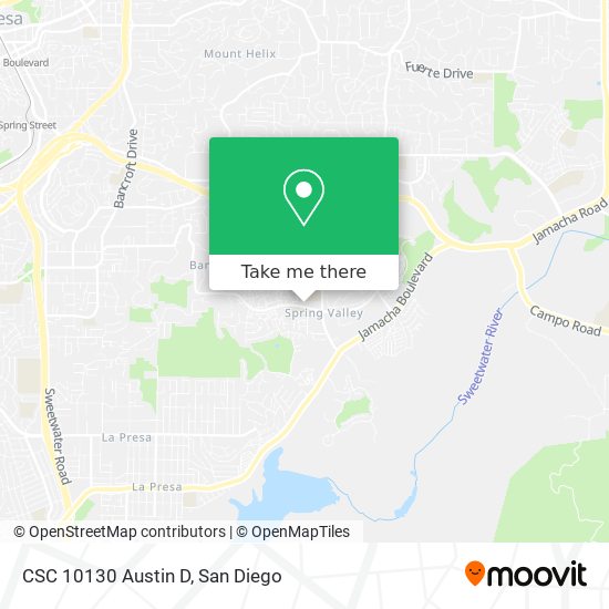 CSC 10130 Austin D map