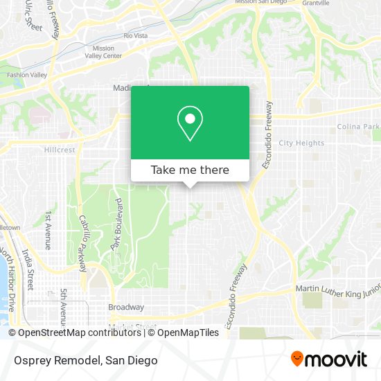 Mapa de Osprey Remodel