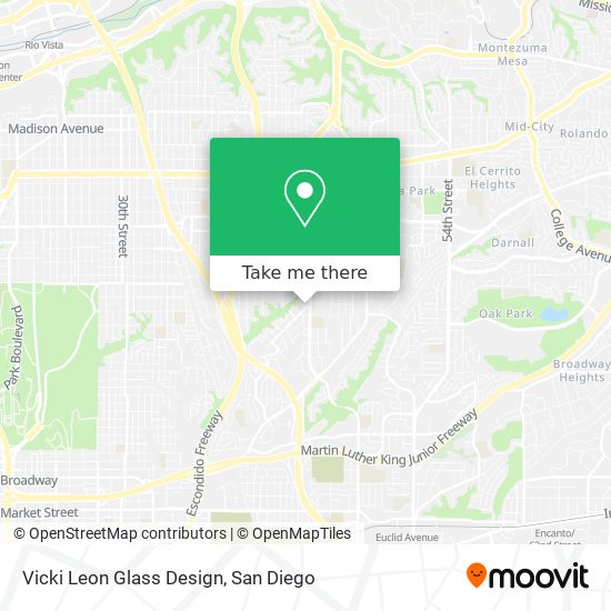 Vicki Leon Glass Design map