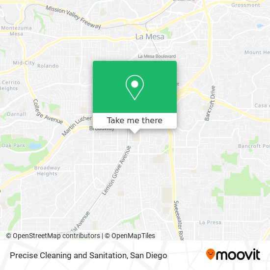 Precise Cleaning and Sanitation map