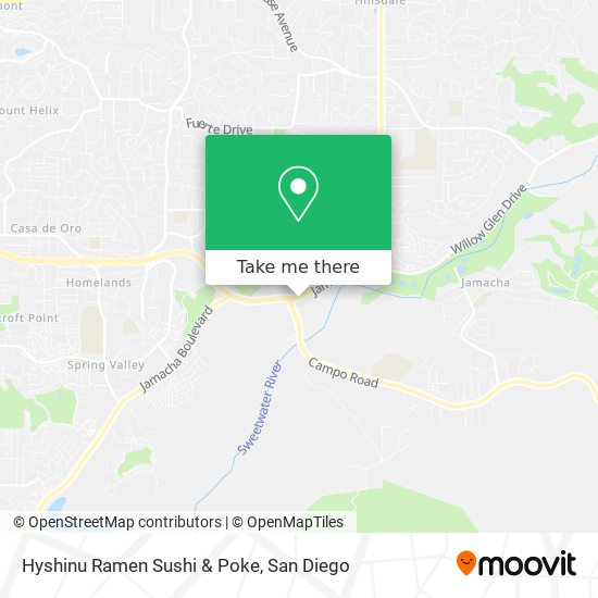 Hyshinu Ramen Sushi & Poke map