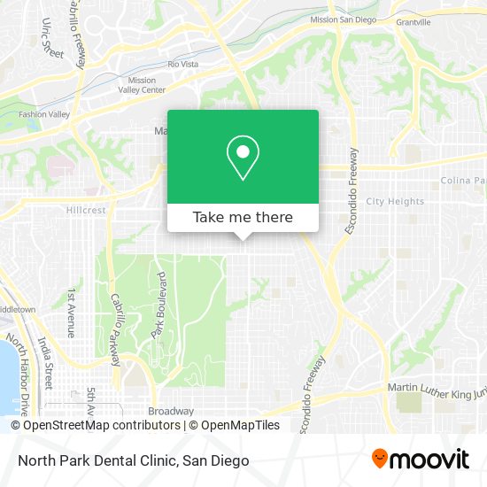 North Park Dental Clinic map