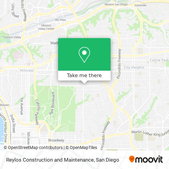 Mapa de Reylos Construction and Maintenance