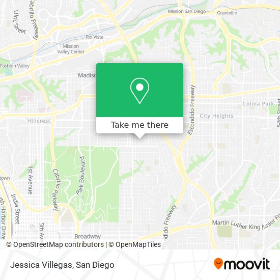 Jessica Villegas map