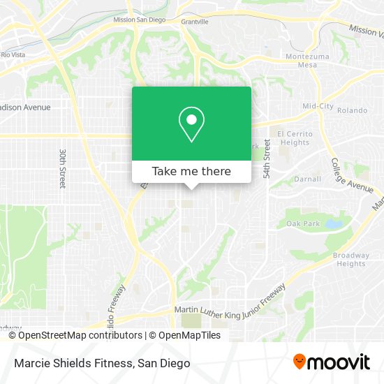 Marcie Shields Fitness map