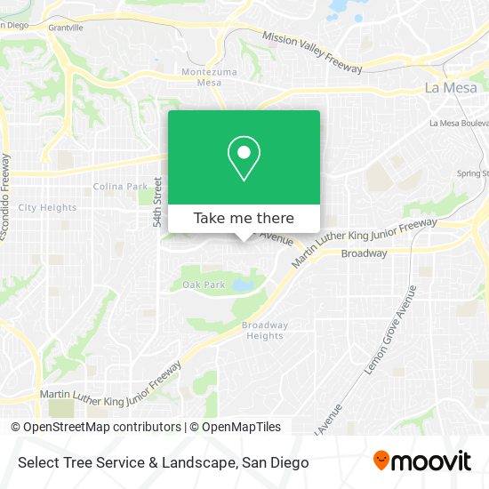 Select Tree Service & Landscape map