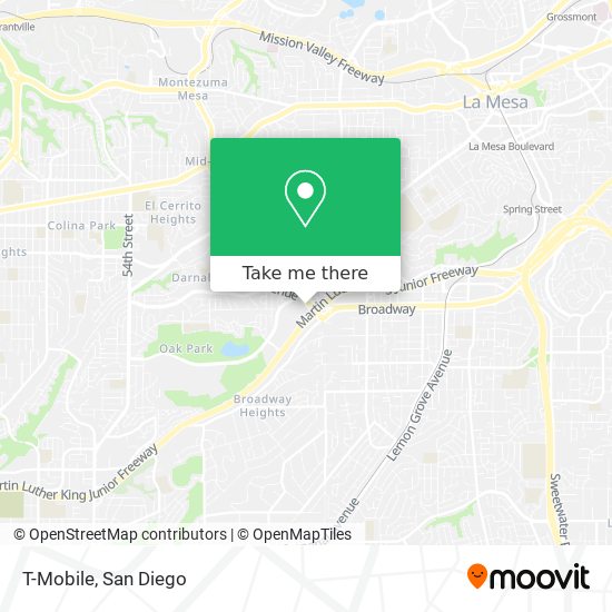 T-Mobile map