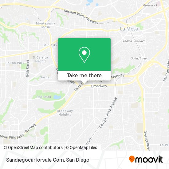 Mapa de Sandiegocarforsale Com