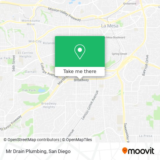 Mr Drain Plumbing map