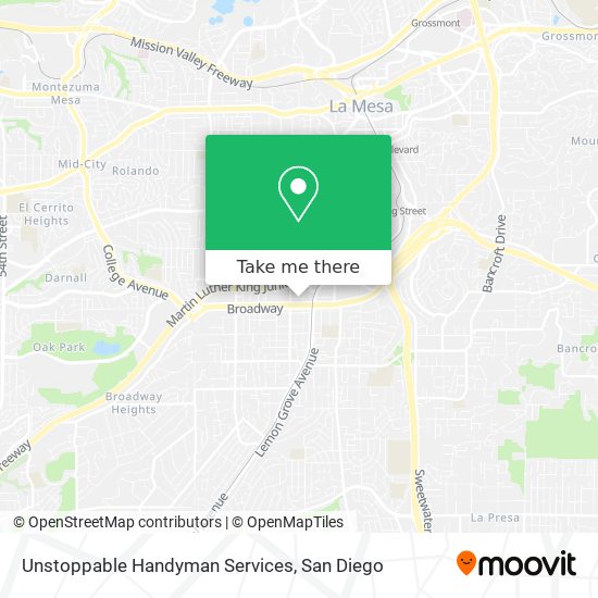 Unstoppable Handyman Services map