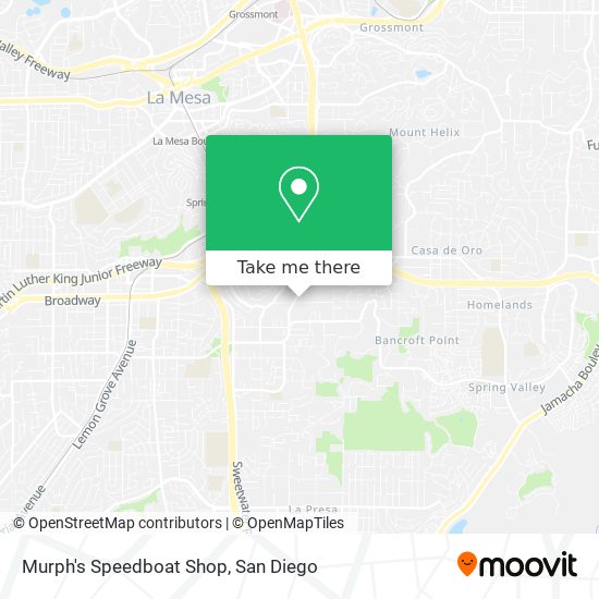 Mapa de Murph's Speedboat Shop